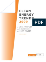 Clean Tech Trends 2009