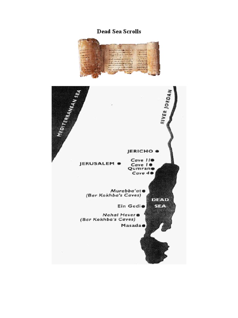 The Copper Scroll Is One of The Dead Sea Scrolls Found at K | PDF ...