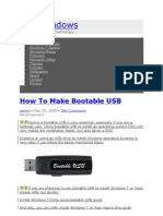 How to Make Bootable USB