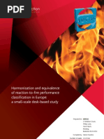 Equivalence and Harmonisation in Reaction-To-fire Performance - April 2012