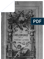 La Chelonomie Ou Le Parfait Luthier, L' Abbé Sibire - N.