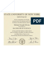 Suny New Paltz - Bachelor of Science