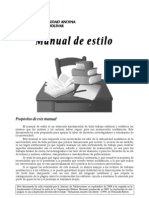 Manual de Estilo Andina 2010 PDF