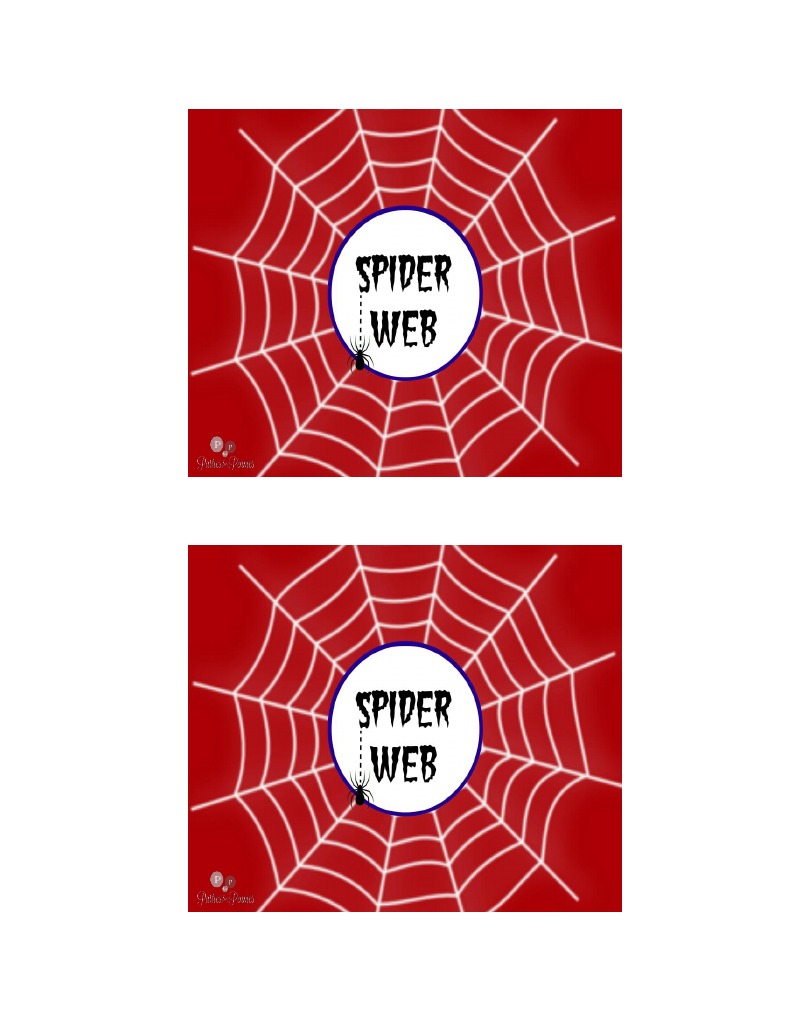 Spider Web Printable | PDF