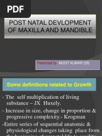 Download GROWTH AND DEVELOPMENT MAXILLA AND MANDIBLE by DrMudit Kumar SN131744314 doc pdf