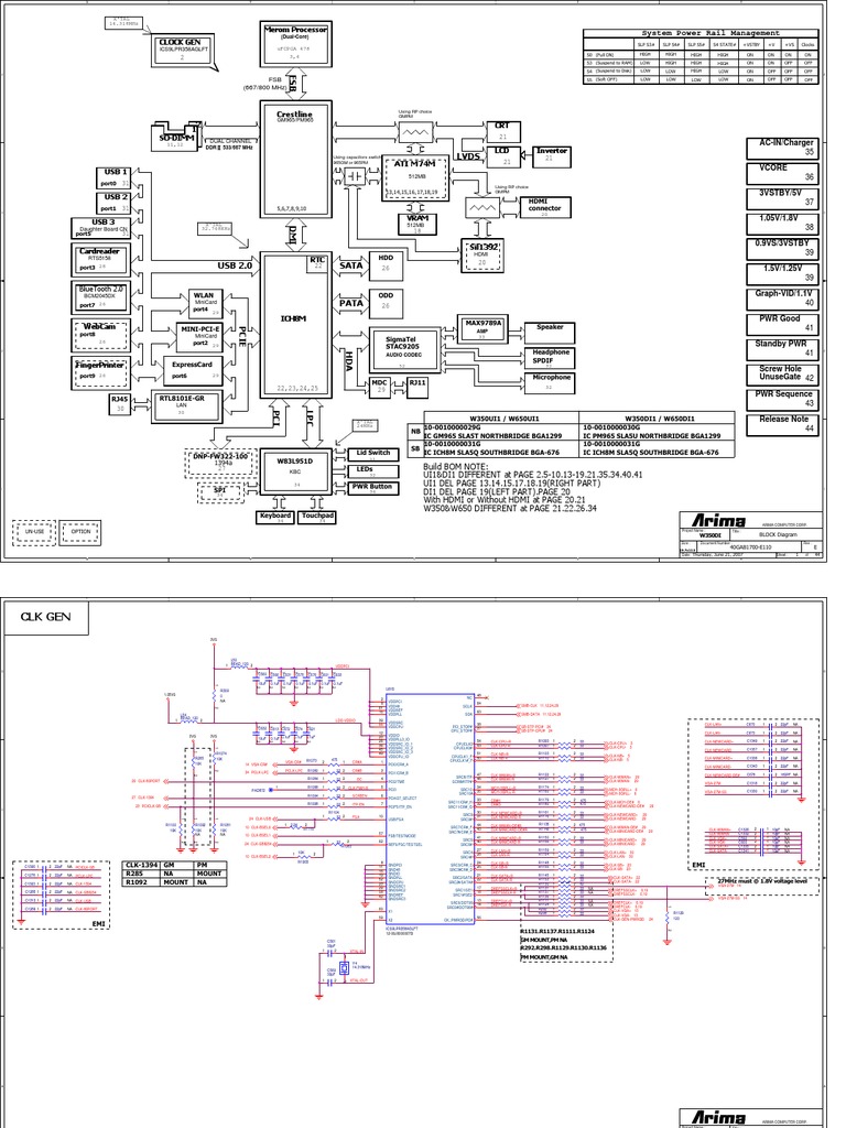 Gateway W350DI. | PDF | Computer Hardware | Digital Technology