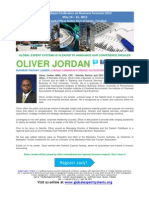 Caribbean Conference on Business Forensics 2013 BIO OLIVER JORDAN