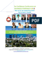 Caribbean Conference on Business Forensics 2013 Delegate's Kit