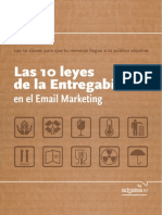 Las 10 Leyes de La Entregabilidad en El Email Marketing PDF