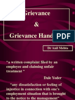 Grievance & Grievance Handling: DR Anil Mehta