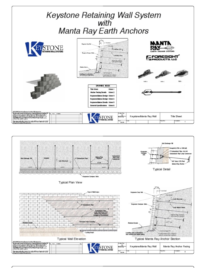 Manta Ray Design | PDF | Geotechnical Engineering | Concrete