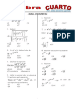 Álgebra Practica I - Cuarto