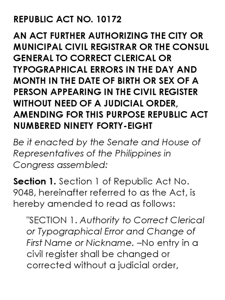 Ra 10172 | PDF