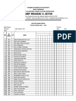 Absen Siswa 2012-2013