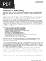 Intro Media Literacy