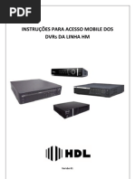 Manual Mobile Dos Dvrs Da Linha Hm
