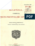 Buletinul Comisiunii Monumentelor Istorice, Anul 1912, IX