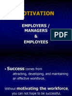 Motivation Employers Employees