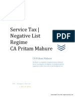 Service Tax Guide 2013