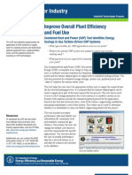 Combined Heat and Power Application Tool Fact Sheet