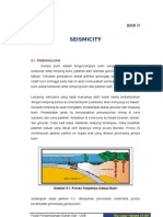 Seismicity: Bab Ii