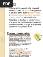 Energy: Work Heat Kinetic Mechanical Energy Light Potential Energy Electrical