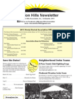 Mission Hills Newsletter 2013 Q1