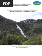 Caracterização ambiental da Cachoeira dos Pretos