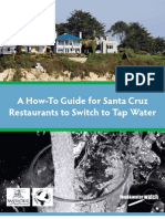 Download A How-To Guide for Santa Cruz Restaurants to Switch to Tap Water by Food and Water Watch SN13179155 doc pdf