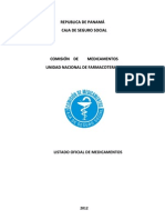 Listado Oficial de Medicamentos - 2012 PDF
