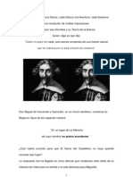 Nuestro Niño MIGUELITO DE CERVANTES en Un Lugar de La Mancha