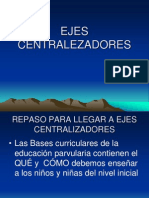 Ejes Centralizadores