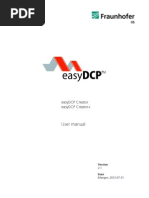 Download EasyDCP Creator UserManual by Leandro Ferrer SN131804868 doc pdf