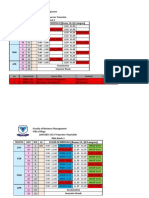 MBA Master Timetable