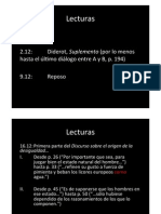 Lecturas X Diderot y Rousseau PDF