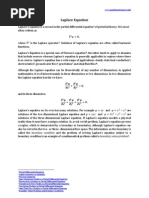 Laplace Equation