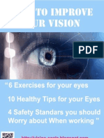 How To Improve Your Vision