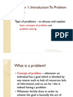 Chapter 1 Basic Concept of Problem and Problem Solving PP