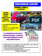 Cars for Childhood Cancer 