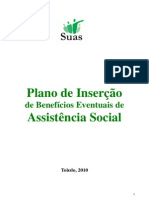 Plano de Insercao - Beneficios Eventuais