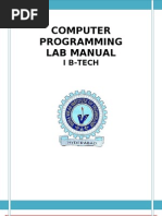 CP Lab Manual