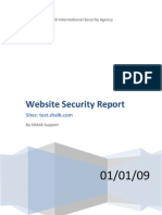 Report Web Audit