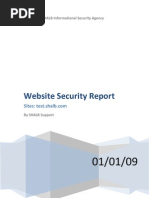 Report Web Audit