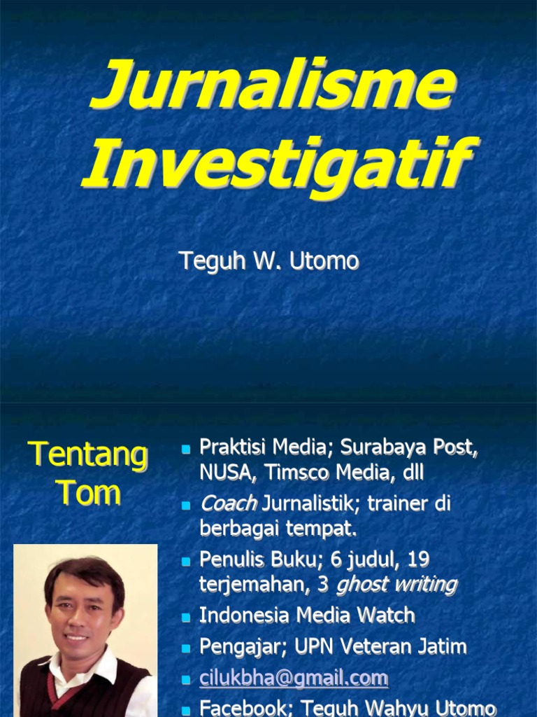Investigative Journalism | PDF