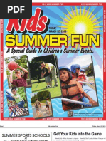 Summer Fun: A Special Guide To Children's Summer Events