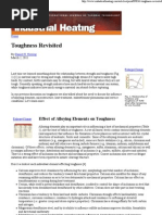 Toughness Revisited: Effect of Alloying Elements On Toughness