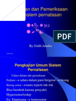 Pengkajian Dan Pemeriksaan Fisik Sistem Respirasi