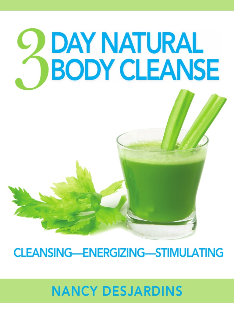 3 Day Body Cleanse PDF Dietary Supplements Juice