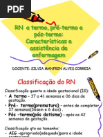 8- RN  A , PRÉ E PÓS - TERMO,
