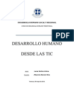 Ensayo. Desarrollo Humano Desde Las TIC